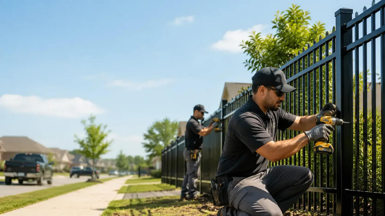 Metal Fence Installation in Center Point, IA